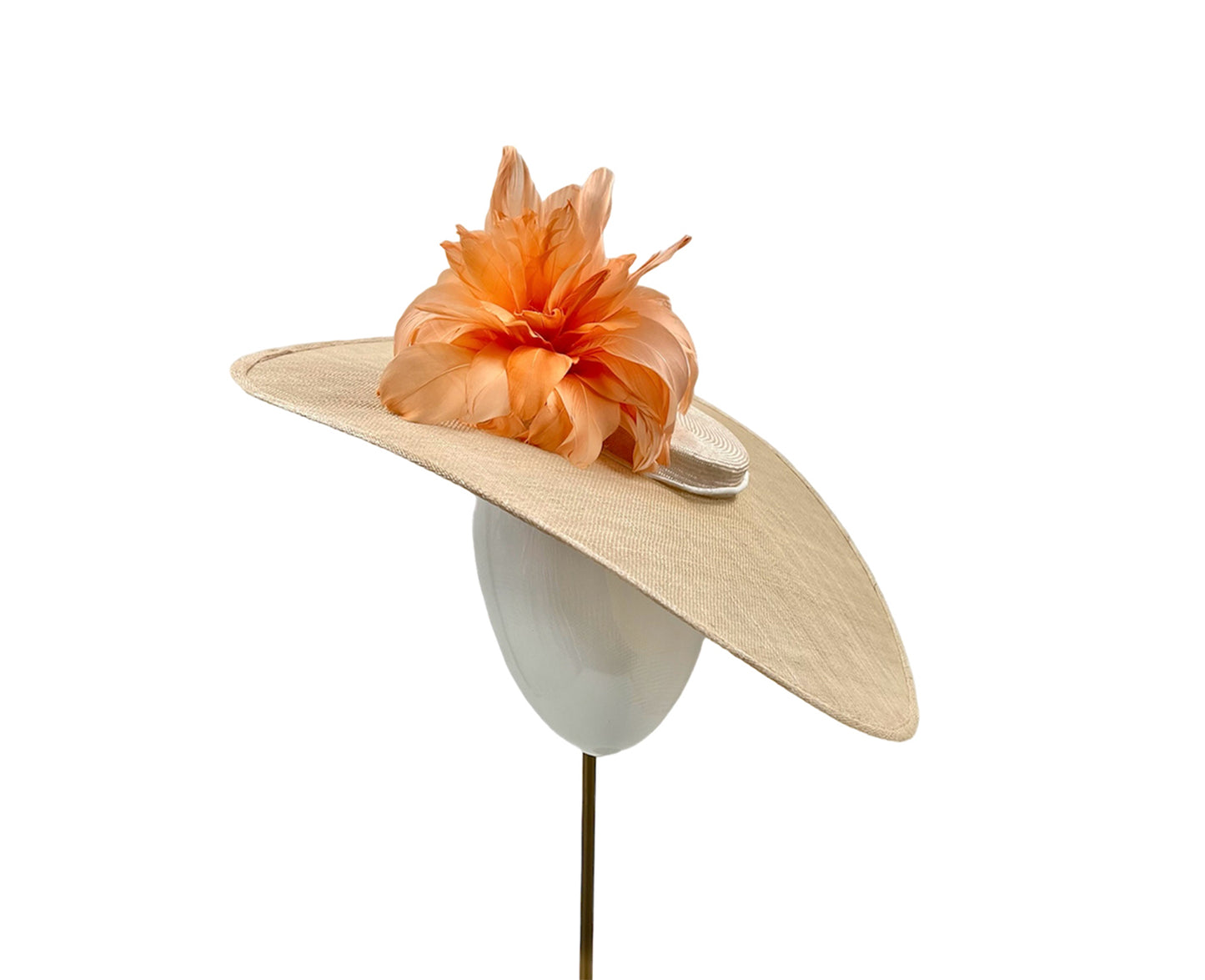 headpiece, hat, wedding, hut, hochzeitshut, feathers, federn, fascinator, flower, blume